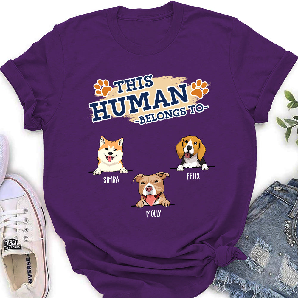 The Human 2 - Customizable Personalized Women's Pet Lover T-shirt