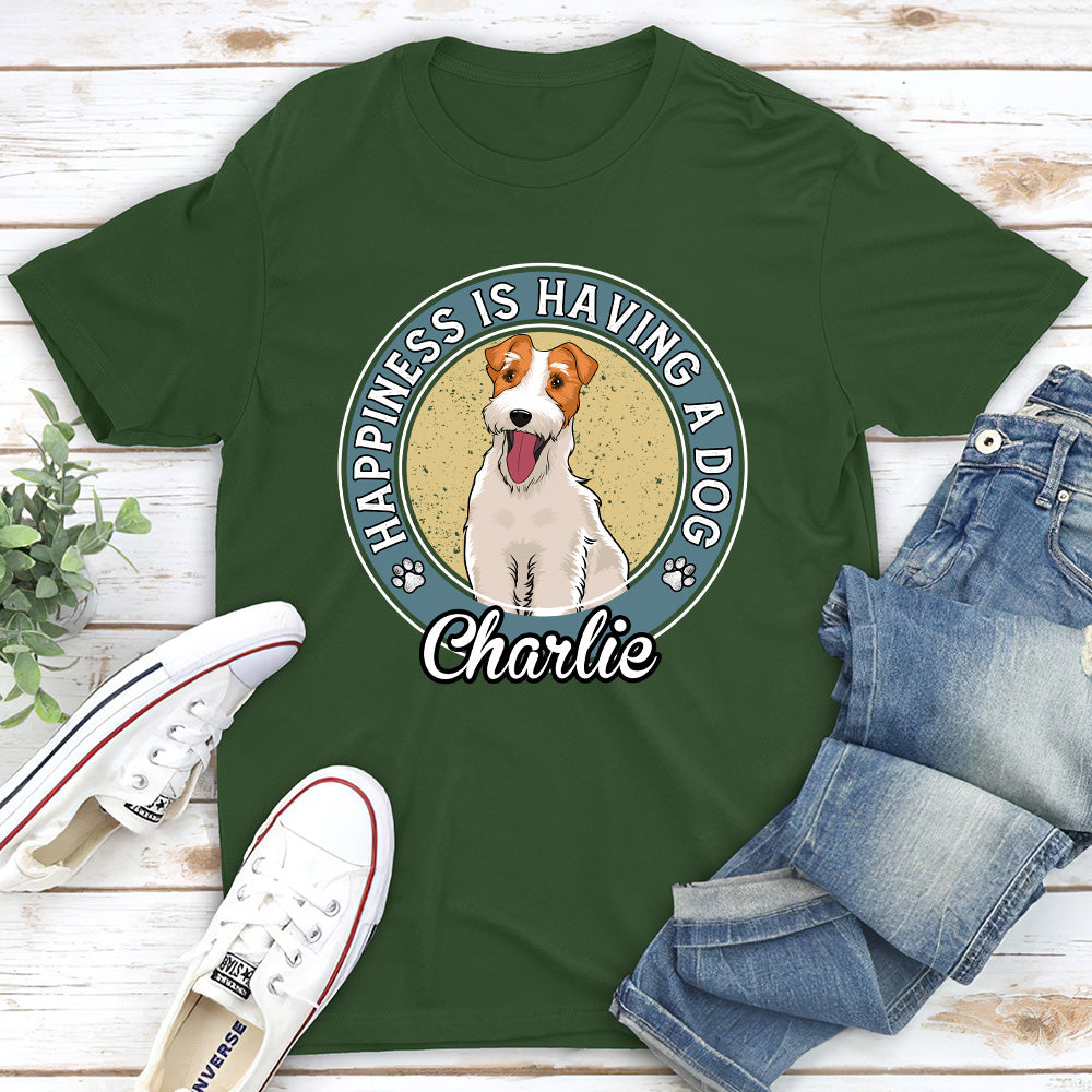 Personalized Custom Unisex Dog Lover T-shirt - Ideal Gift