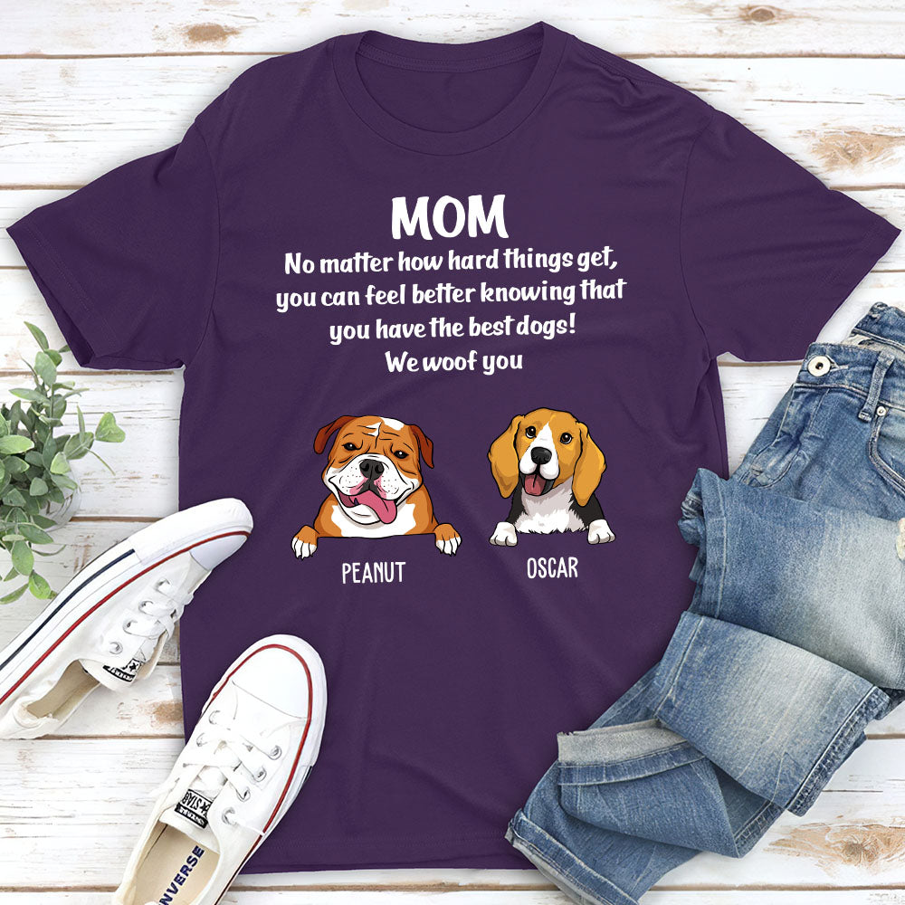 Unique Personalized Unisex T-shirt for Pet Lovers - No Matter How