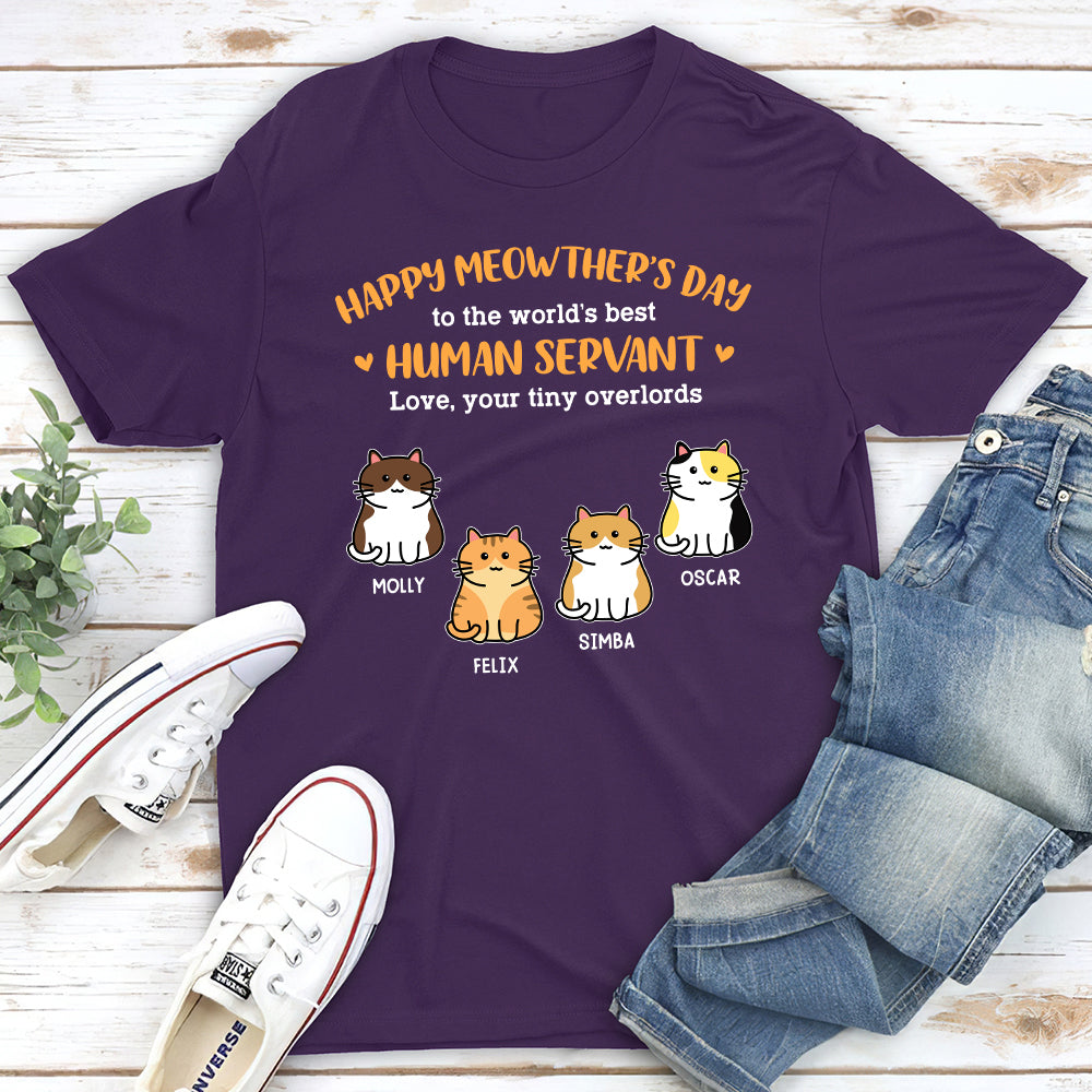 Happy Meowthers Day - Customizable Unisex Personalized T-shirt for Pet Lovers