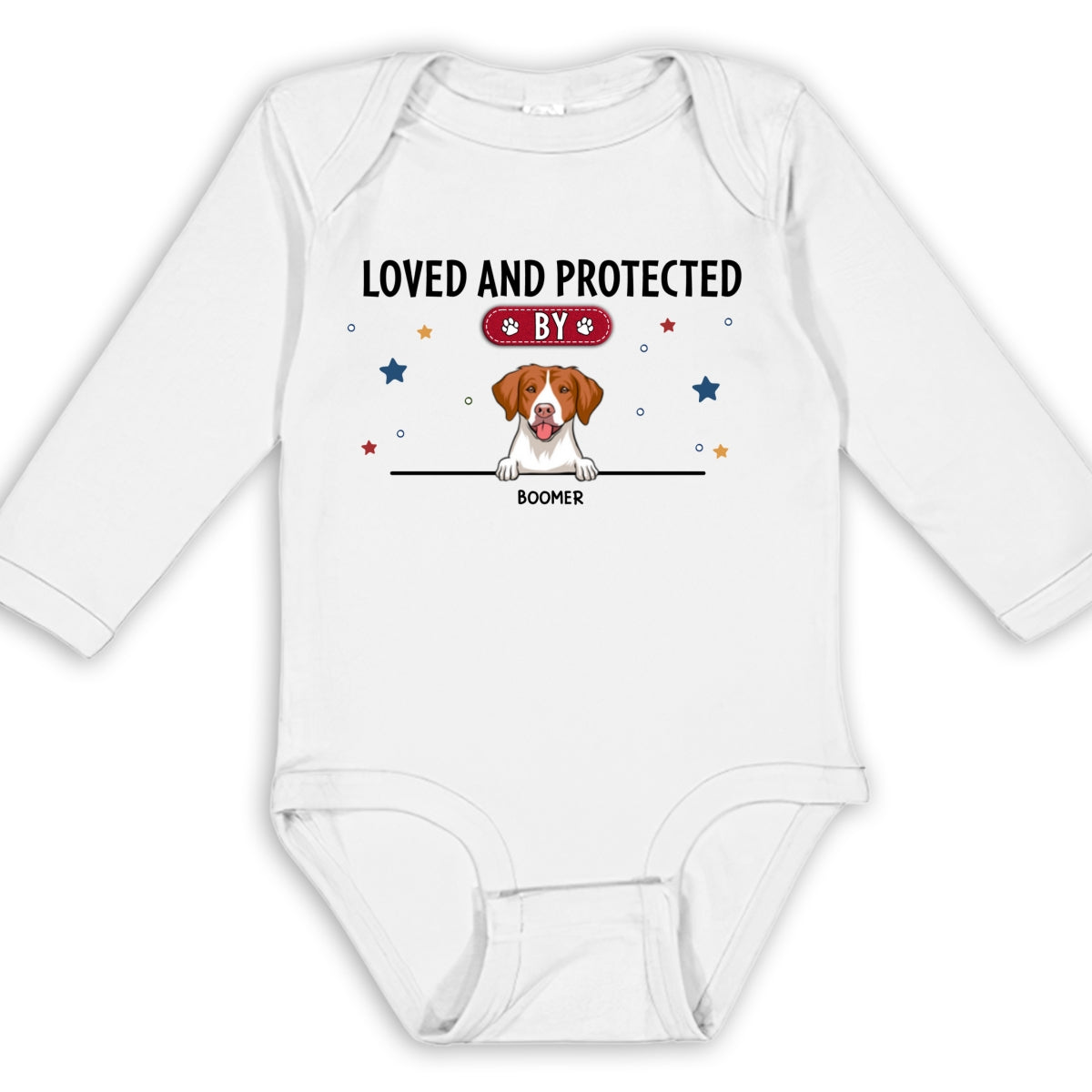 Personalized Long Sleeve Baby Onesie: A Symbol of Love and Protection for Your Little One