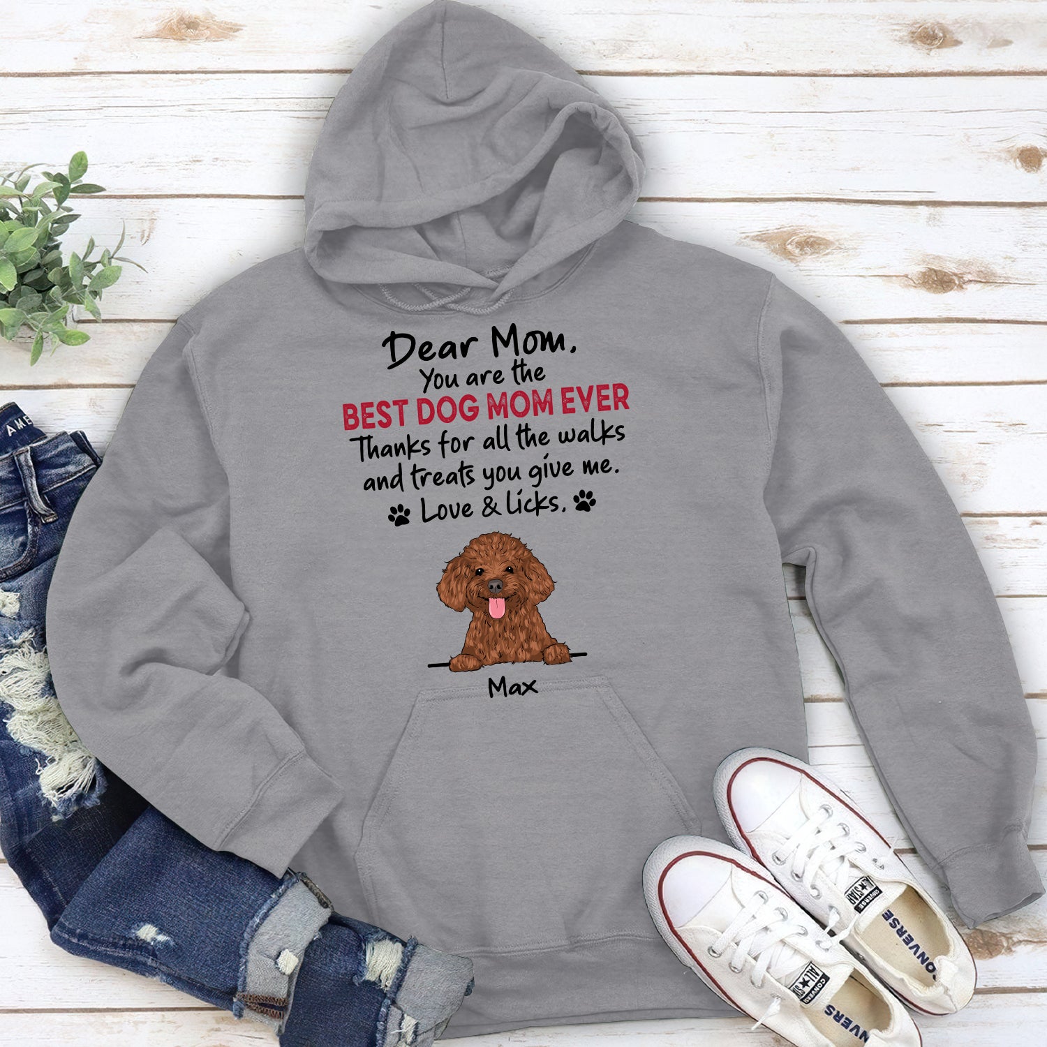 Walks And Treats - Customizable Personalized Pet Lover Hoodie