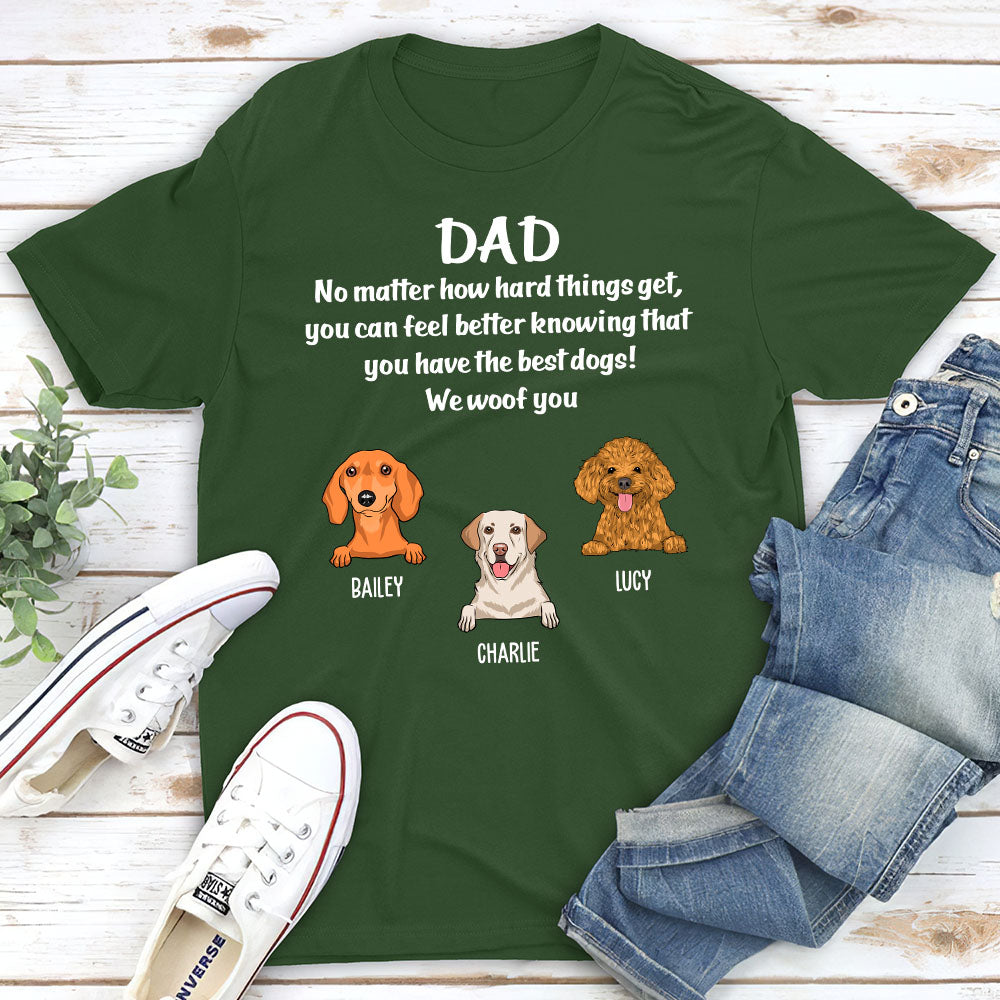 Unique Personalized Unisex T-shirt for Pet Lovers - No Matter How