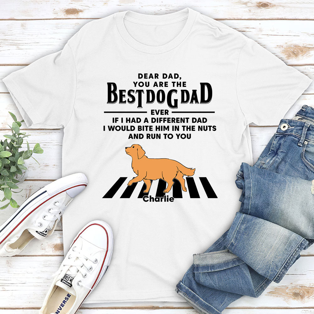 Dogs Run To You 2 - Personalized Custom Unisex Pet Lover's T-shirt