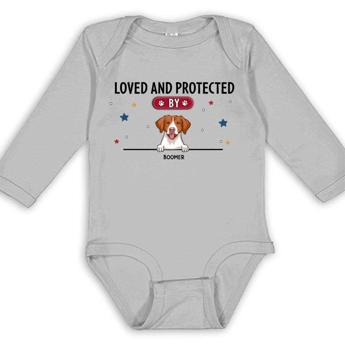 Personalized Long Sleeve Baby Onesie: A Symbol of Love and Protection for Your Little One