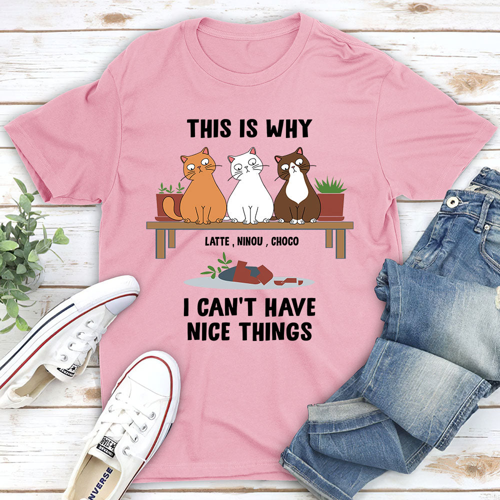 Personalized Custom Unisex Cat Lover T-shirt - Ideal Gift