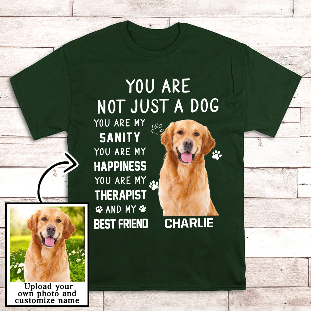 Customizable Unisex Dog Photo T-shirt - Ideal Gift for Pet Lovers