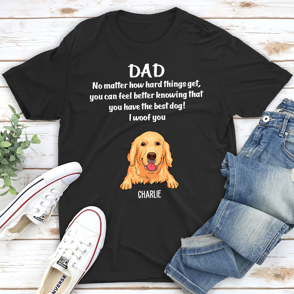 Unique Personalized Unisex T-shirt for Pet Lovers - No Matter How