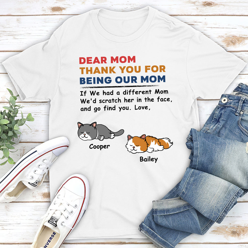 Personalized Custom 'Claw Her Face' Premium T-shirt for Pet Lovers