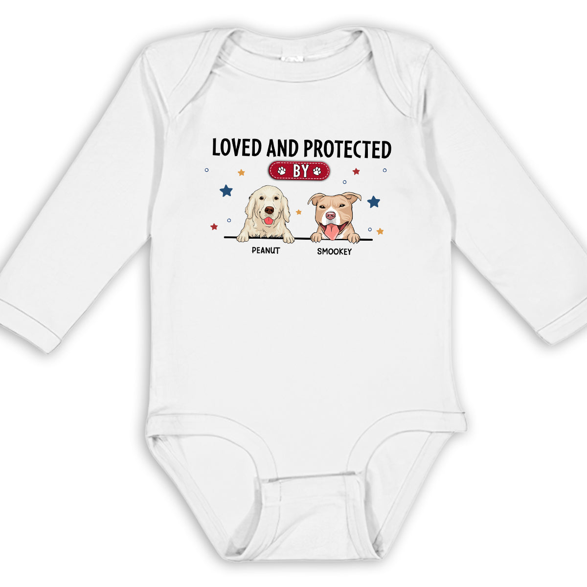 Personalized Long Sleeve Baby Onesie: A Symbol of Love and Protection for Your Little One