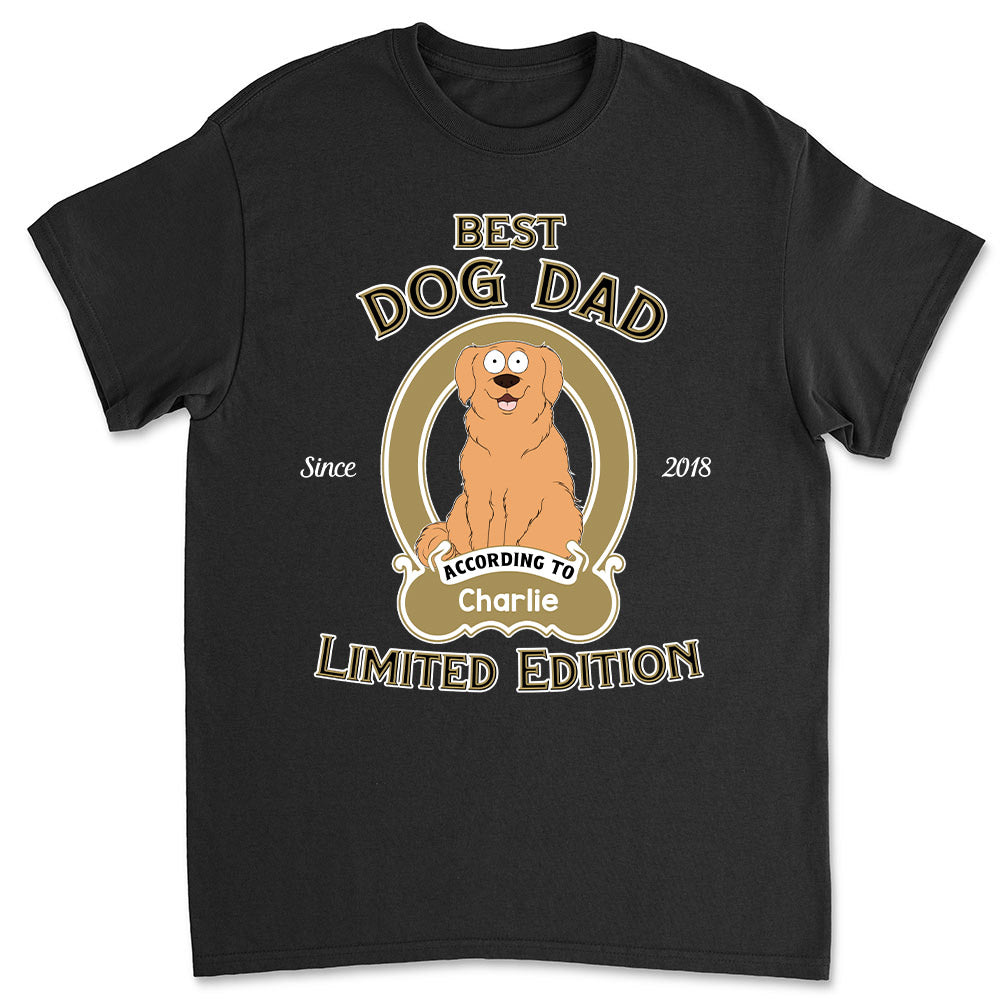 Limited Edition Personalized Custom Unisex T-shirt for Parents and Pet Lovers