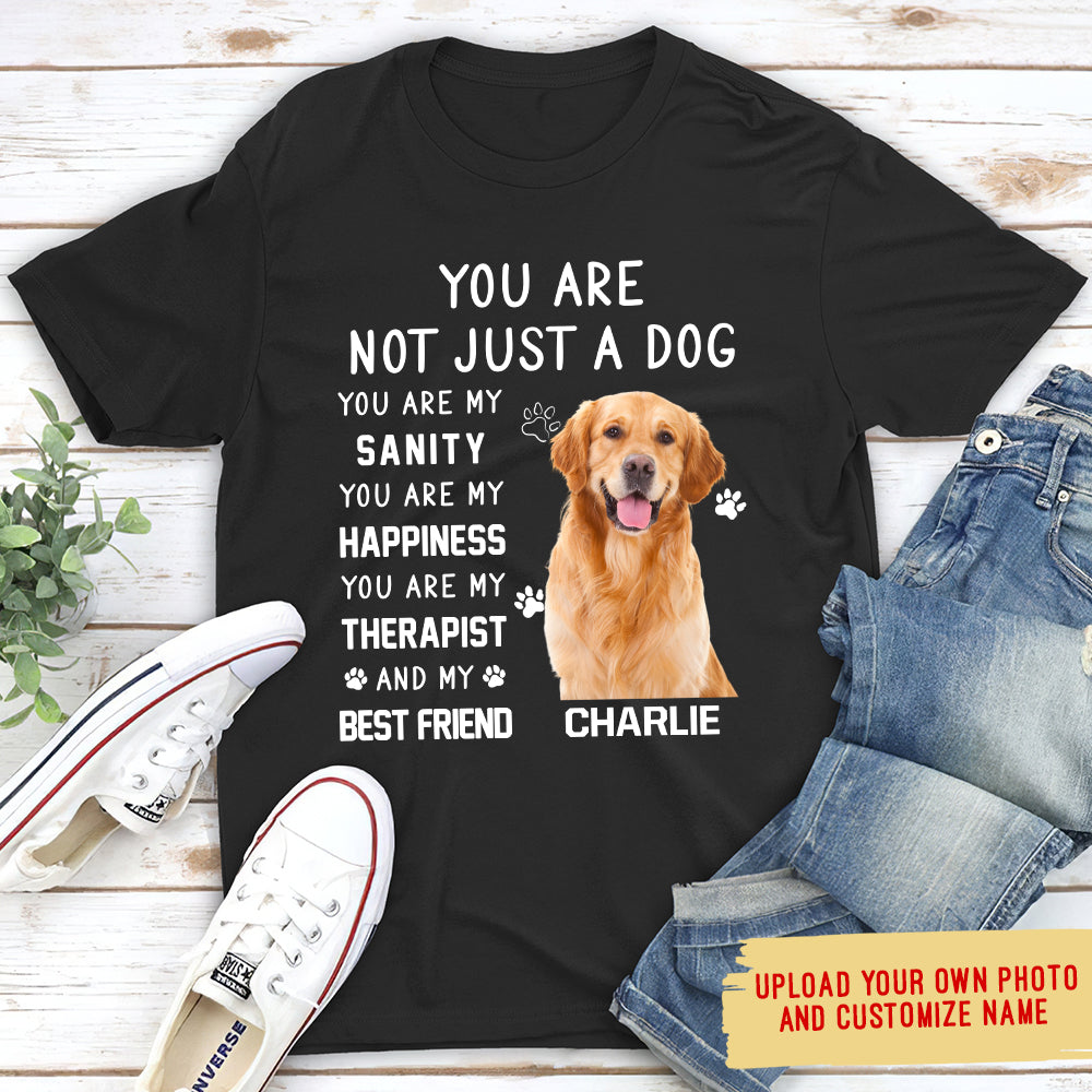 Customizable Unisex Dog Photo T-shirt - Ideal Gift for Pet Lovers