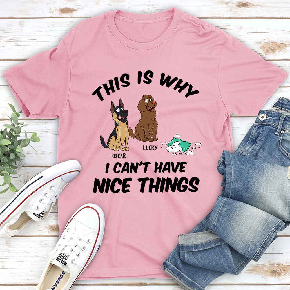Personalized Custom Unisex 'This Is Why' T-shirt - Ideal Gift for Pet Lovers