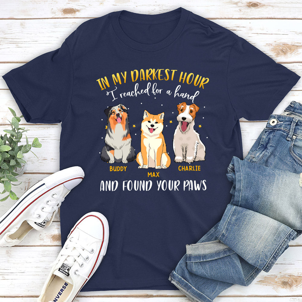 In My Darkest Hour - Customizable Unisex Pet Lover's T-Shirt