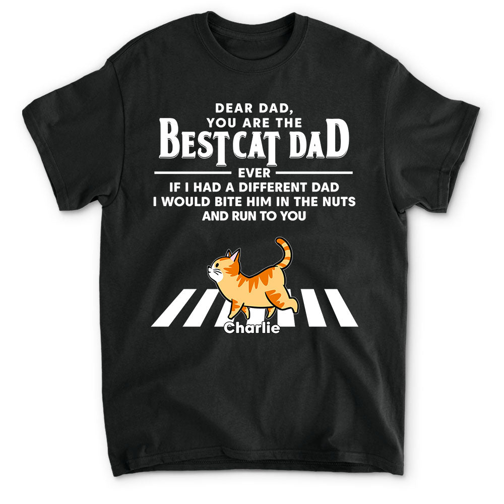 Personalized Unisex 'Cats Run To You' T-shirt - Ideal Gift for Pet Lovers