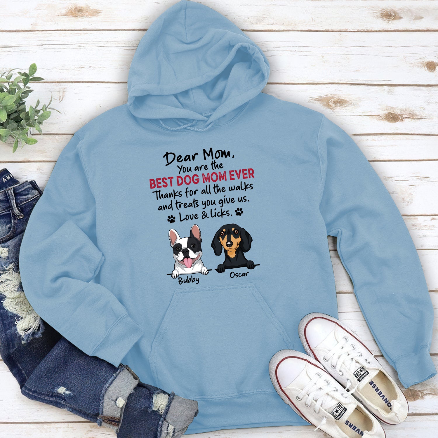 Walks And Treats - Customizable Personalized Pet Lover Hoodie