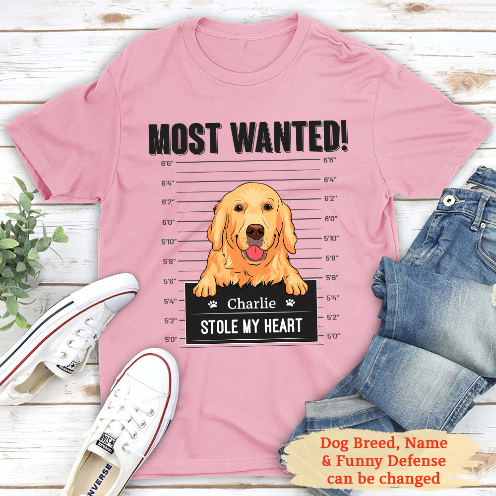 Most Wanted Personalized Custom Unisex Pet Lover T - shirt