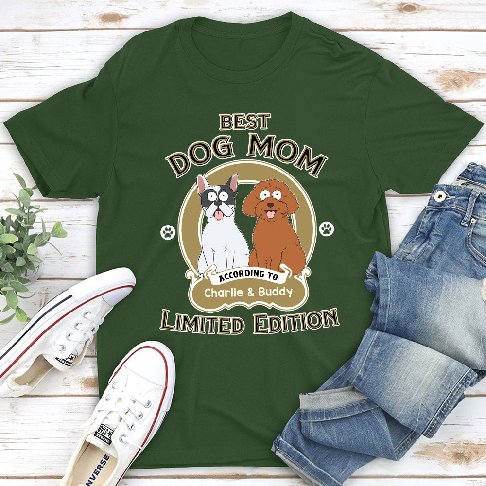Limited Edition Personalized Custom Unisex T-shirt for Parents and Pet Lovers