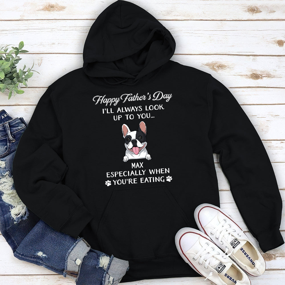 Personalized Pet Lover's Custom Hoodie - Always Look Up To You