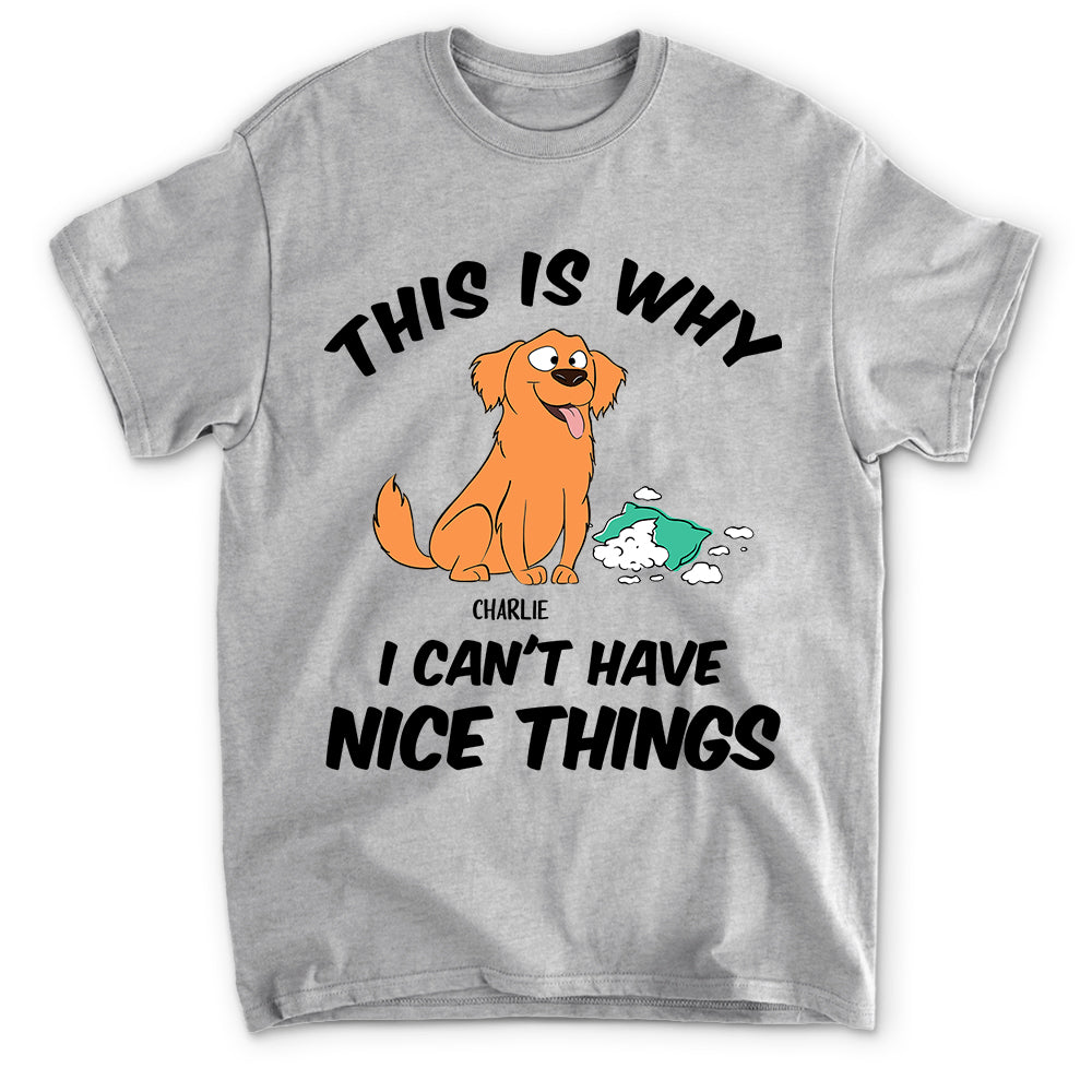 Personalized Custom Unisex 'This Is Why' T-shirt - Ideal Gift for Pet Lovers