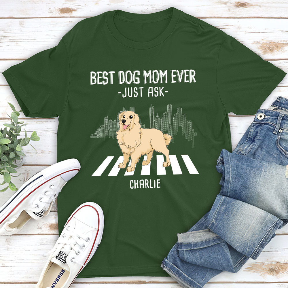 Best Mom - Personalized Custom Premium T-shirt for Pet Lovers
