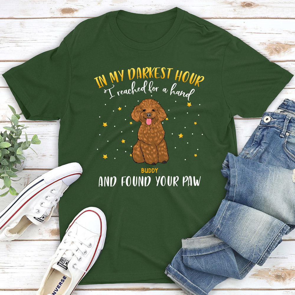 In My Darkest Hour - Customizable Unisex Pet Lover's T-Shirt