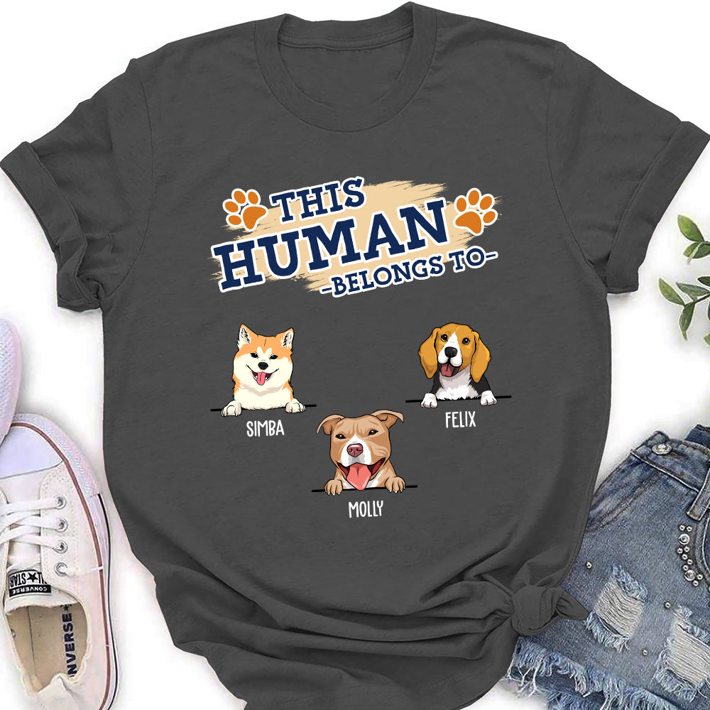 The Human 2 - Customizable Personalized Women's Pet Lover T-shirt