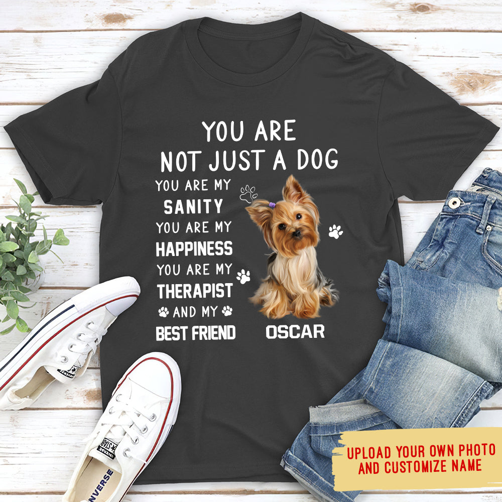 Customizable Unisex Dog Photo T-shirt - Ideal Gift for Pet Lovers