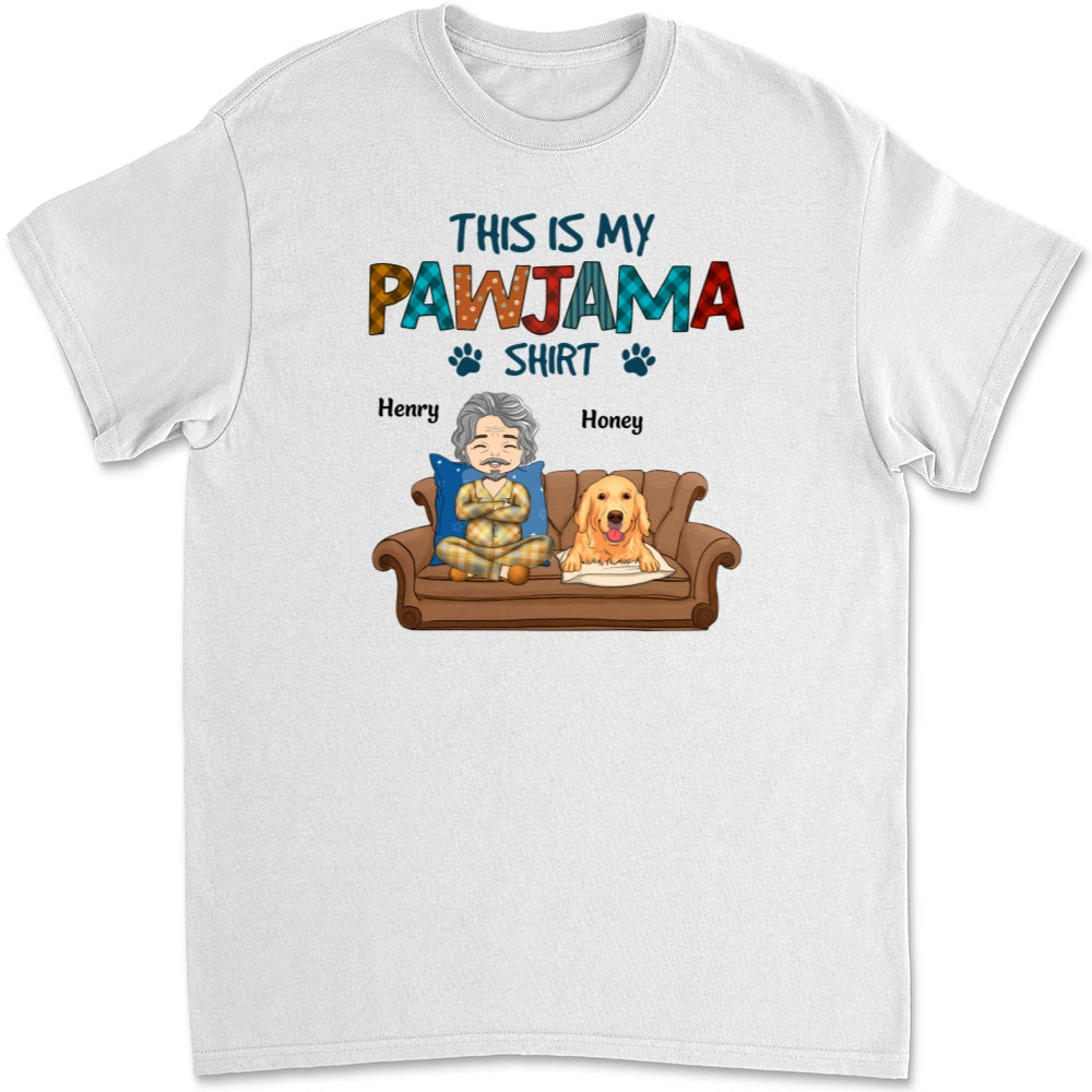 Personalized Unisex Pawjama Sleepshirt - Ideal Gift for Pet Lovers