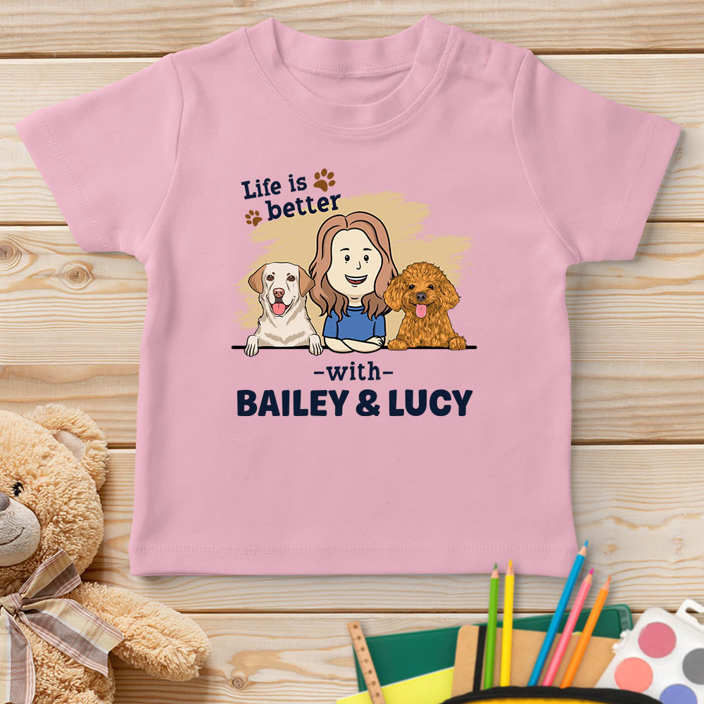 Personalized Custom Youth Dog-themed T-shirt
